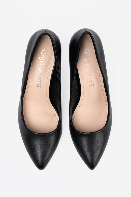 Klassikalise mudeli Msuud poolsaapad kõrgel kontsal