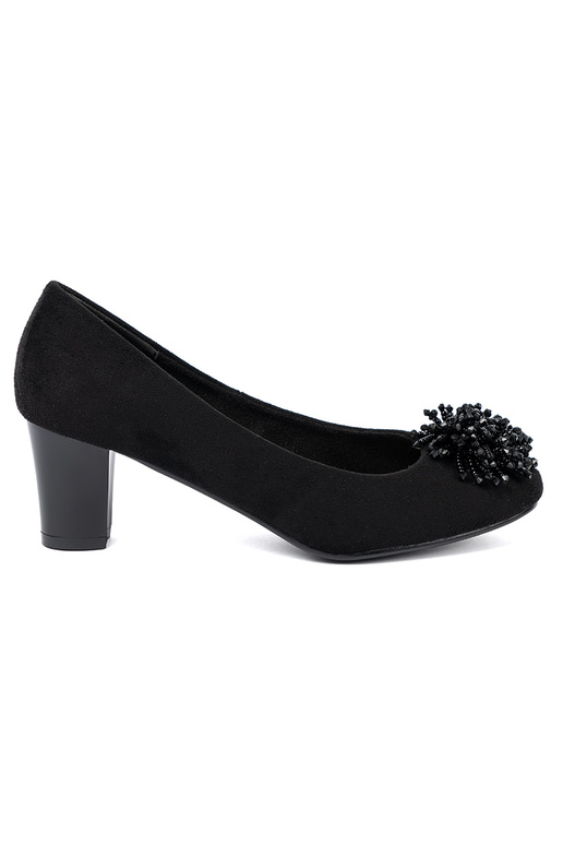 msuud poolsaapad z ozdobną broszką z koralikósisse