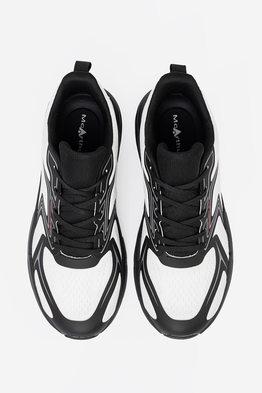 Mugav naiste kingad valge värv Msuud z siateczkosisseą strukturą McArthur