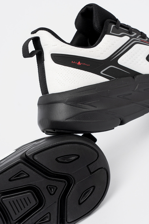 Mugav naiste kingad valge värv Msuud z siateczkosisseą strukturą McArthur