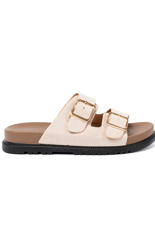 Plätud eredaltbeež z zamszosisseym sisseykończeniem