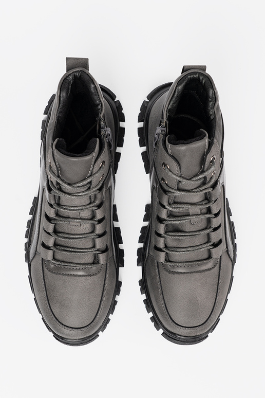 Halli värvi pitsitud Saapad z grubą podeszsisseą Sergio Leone