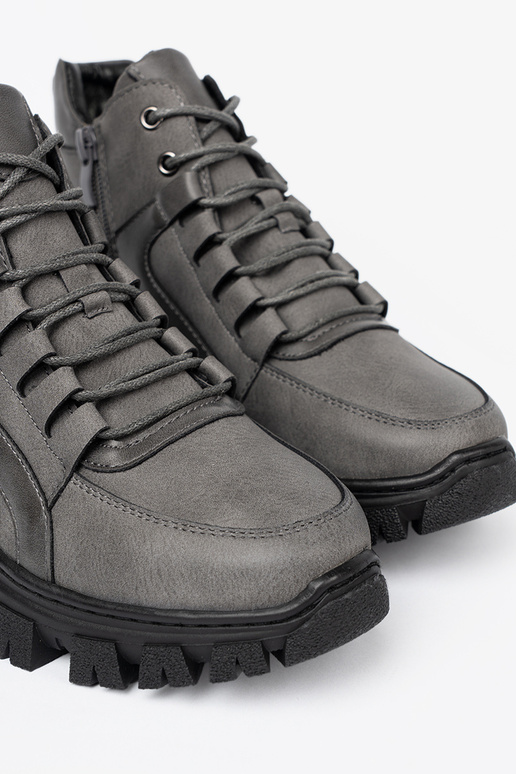 Halli värvi pitsitud Saapad z grubą podeszsisseą Sergio Leone