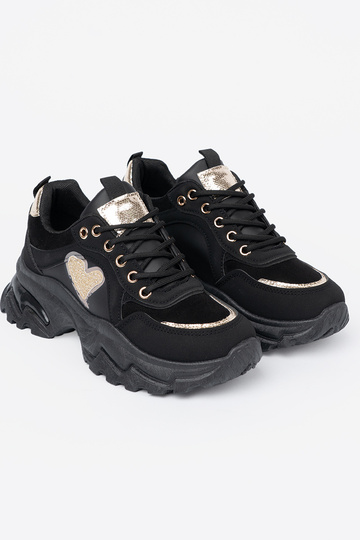 msuud Pealiste kingad z ozdobnym kuldnem südam