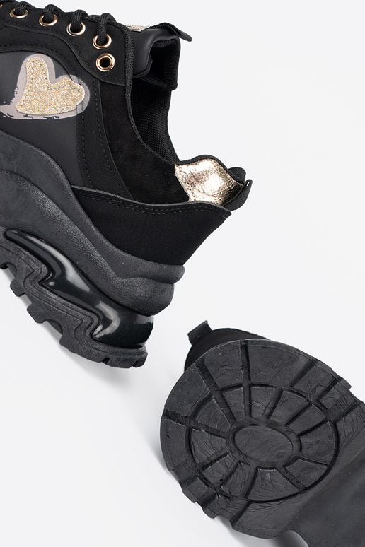 msuud Pealiste kingad z ozdobnym kuldnem südam