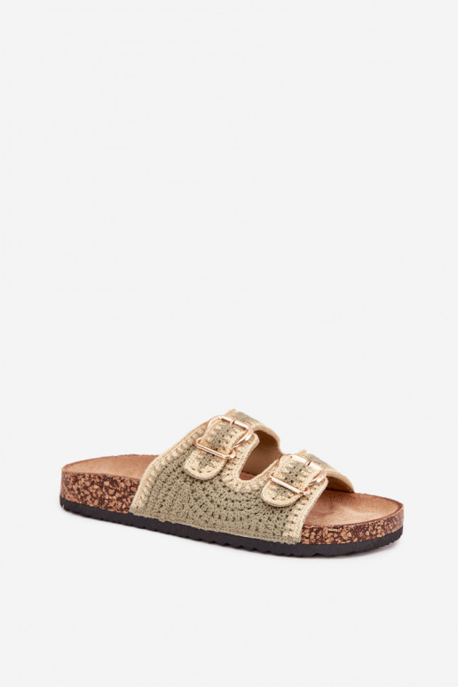 Szydełkosissee naiste plätud Ze Kuldset värvimi neetide ja pandlagami Rohelist värvi Fenira