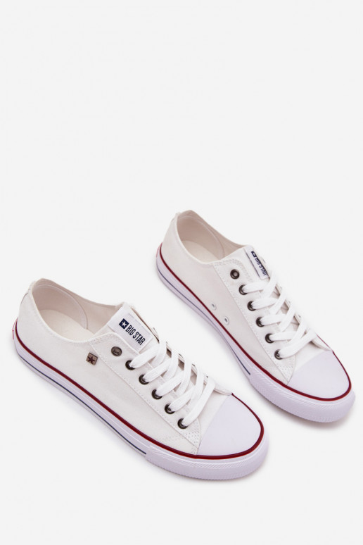 Tavalised meeste jalanõud Sellel ondal Riidest Big Star DD174500 valget värvi