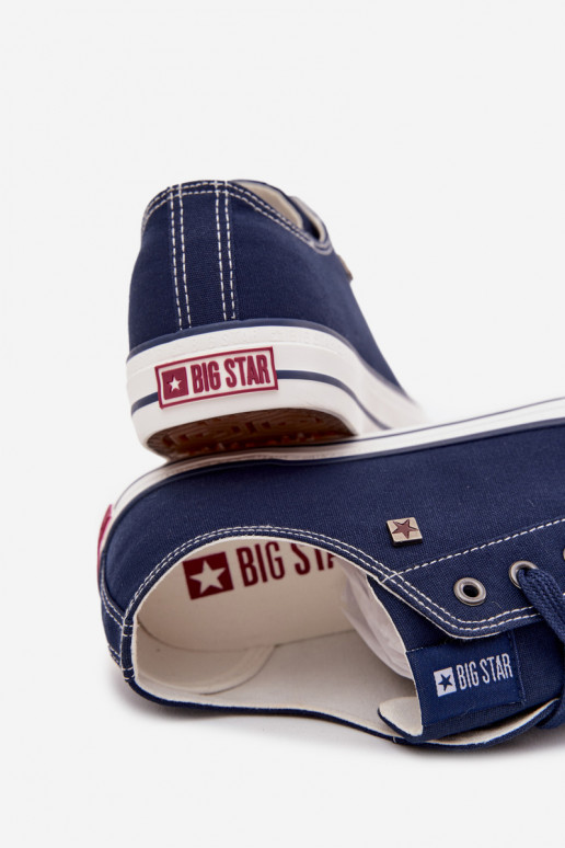 Tavalised meeste jalanõud Sellel ondal Riidest Big Star DD174503 tumesinist värvi