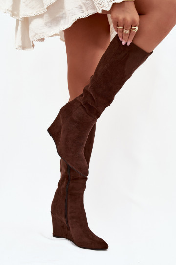 voodriga naiste pika säärega saapad Kiilu peal Czekoladosissee Rosina 2
