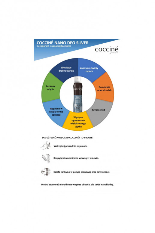 Coccine Pealno Deo Silver Kingavärskendaja 75ml