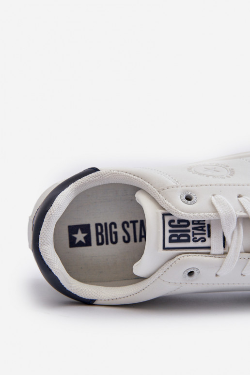 Sellel ondal Tavalised meeste jalanõud Eco nahk Big Star NN174282 valget värvi