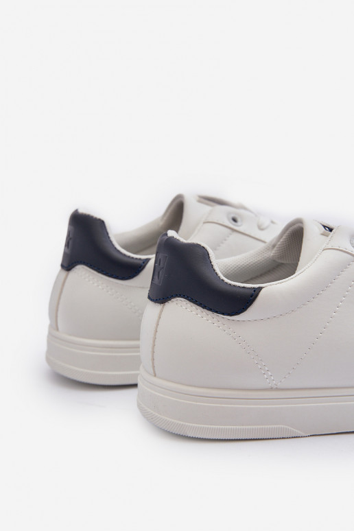 Sellel ondal Tavalised meeste jalanõud Eco nahk Big Star NN174282 valget värvi