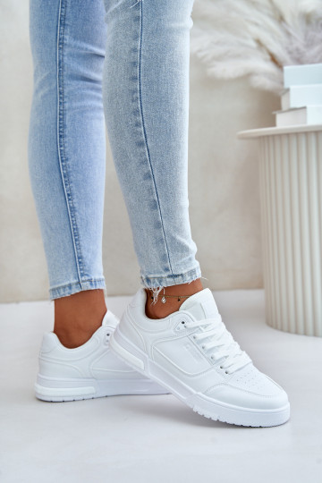 Sneakers tüüpi jalanõud Pealiste omad Big Star OO274A549 Hi-Poly System valget värvi