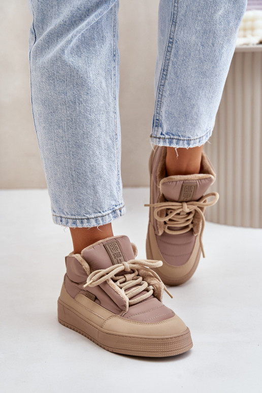 nööpidega lumesaapad Pealiste omad Big Star OO274A532 beeži värvi nööpidega lumesaapad Pealiste omad Big Star OO274A532 beeži värvi