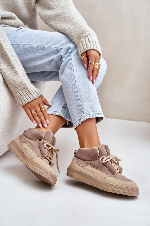 nööpidega lumesaapad Pealiste omad Big Star OO274A532 beeži värvi nööpidega lumesaapad Pealiste omad Big Star OO274A532 beeži värvi