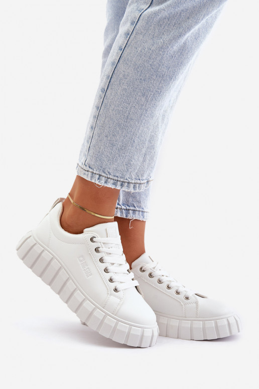 voodriga Sneakers tüüpi jalanõud Pealiste omad Big Star MM274616 valget värvi voodriga Sneakers tüüpi jalanõud Pealiste omad Big Star MM274616 valget värvi