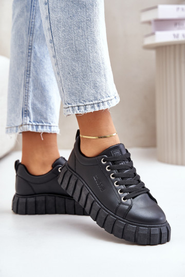 voodriga Sneakers tüüpi jalanõud Pealiste omad Big Star MM274617 msuud 2