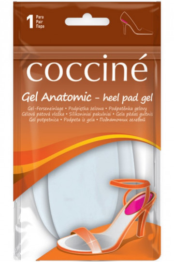Coccine geelne kandpadja sisetald ANATOMIC HEEL PAD GEL