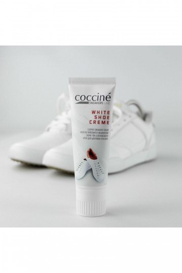 COCCINE WHITE SHOE CREAM toitv kreem kingade hoolduseks 75ML 2