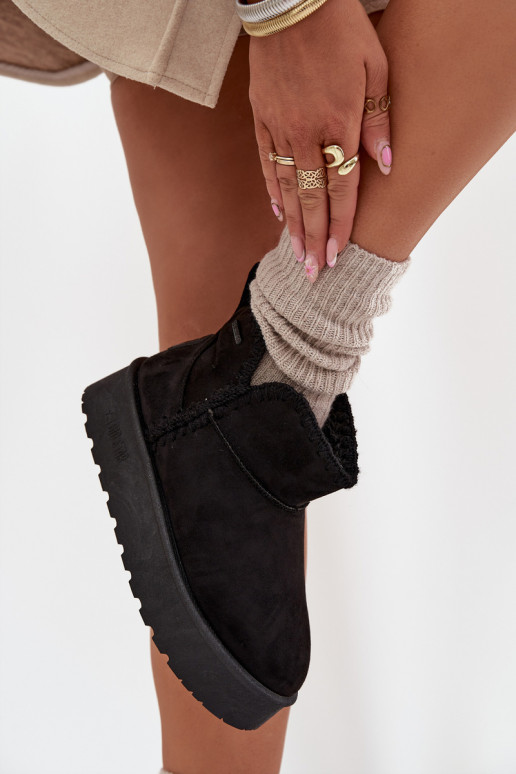 nööpidega lumesaapad Pealiste omad platvormigaPrzeszyciami Big Star SS274128 msuud