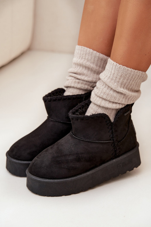 nööpidega lumesaapad Pealiste omad platvormigaPrzeszyciami Big Star SS274128 msuud