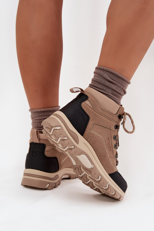 matkasaapad Pealiste omad Big Star SS274095 beeži värvi matkasaapad Pealiste omad Big Star SS274095 beeži värvi