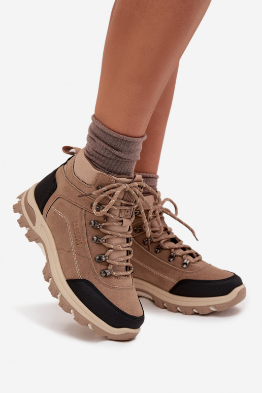 matkasaapad Pealiste omad Big Star SS274095 beeži värvi matkasaapad Pealiste omad Big Star SS274095 beeži värvi