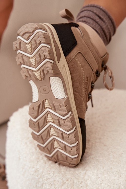 matkasaapad Pealiste omad Big Star SS274095 beeži värvi matkasaapad Pealiste omad Big Star SS274095 beeži värvi