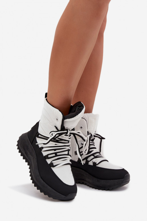 nööpidega lumesaapad Pealiste omad Lossi juurde Big Star SS274060 Valget-msuud