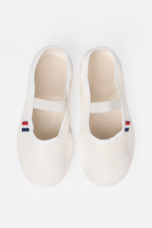 Valgus valge värv kingad z paindlikm paskiem