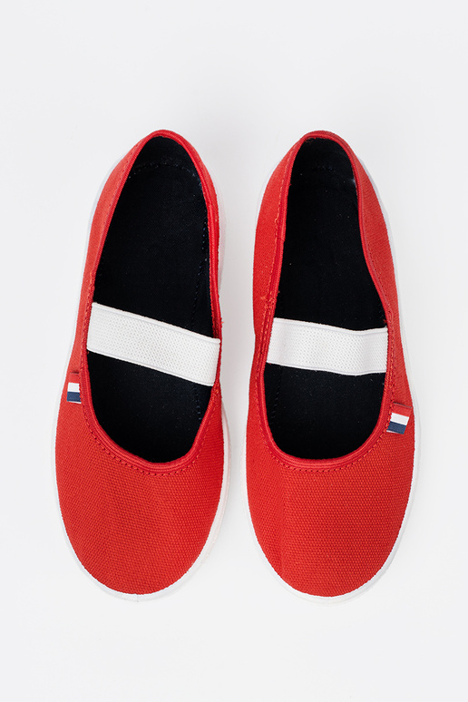 Valgus Punane kingad z paindlikm paskiem