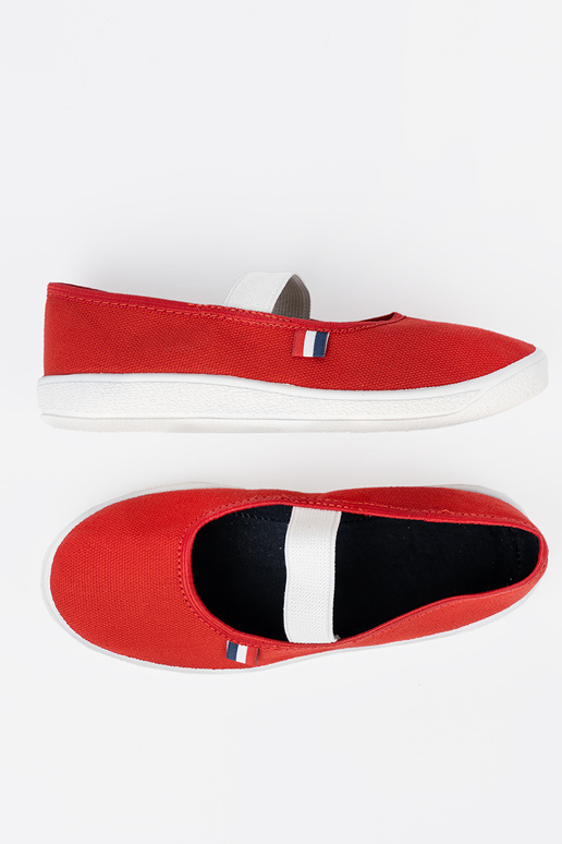 Valgus Punane kingad z paindlikm paskiem