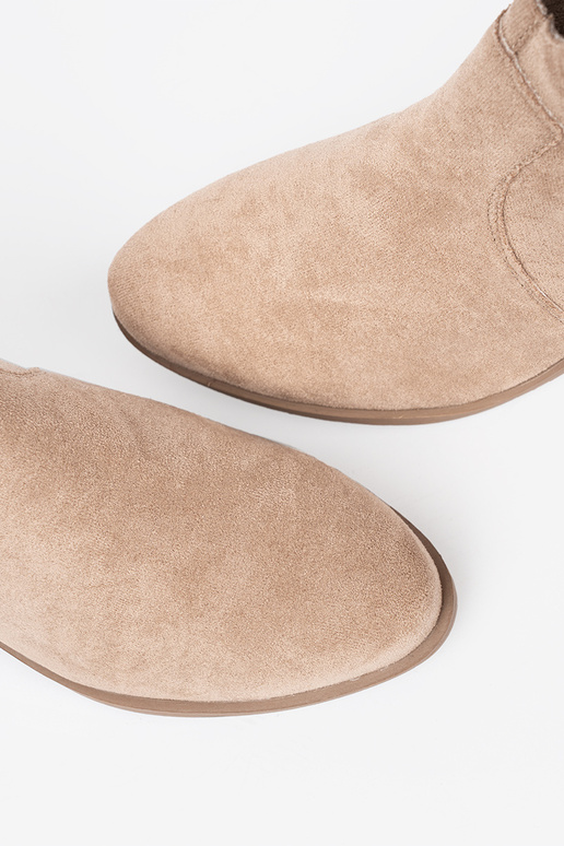 beeži värvi lumesaapad kauboisaapad seemisnahk