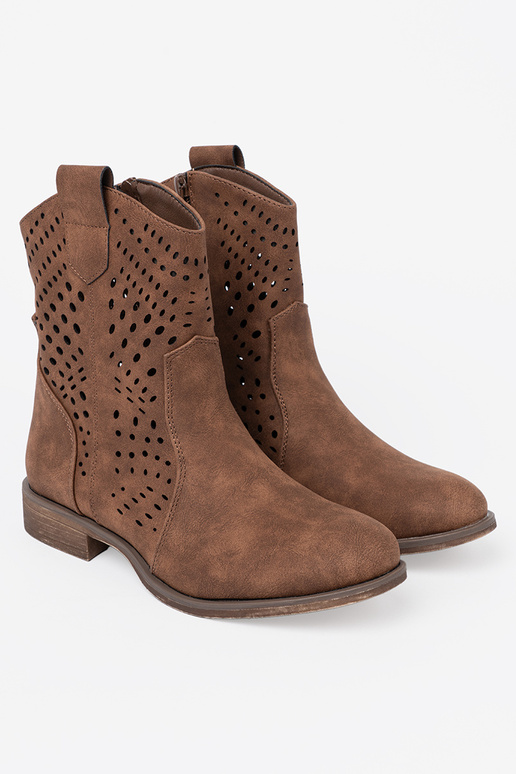 Ažuurne pruunid värvi lumesaapad