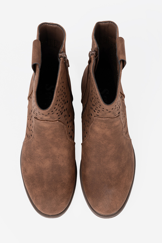 Ažuurne pruunid värvi lumesaapad