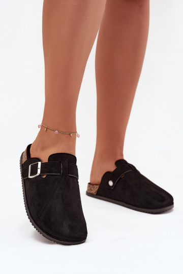 Sussid Puukingad Pealiste omad Korkosissea platvormil Hõbedat värvi neetide ja pandlaga Big Star SS274736 msuud 2