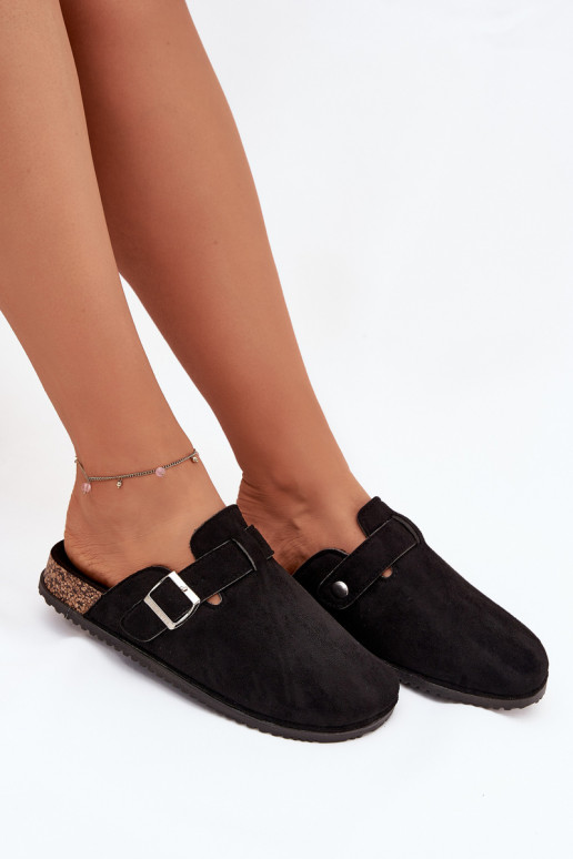 Sussid Puukingad Pealiste omad Korkosissea platvormil Hõbedat värvi neetide ja pandlaga Big Star SS274736 msuud