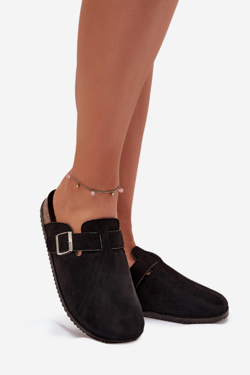 Sussid Puukingad Pealiste omad Korkosissea platvormil Hõbedat värvi neetide ja pandlaga Big Star SS274736 msuud