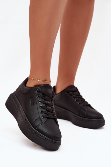 Sneakers tüüpi jalanõud Pealiste omad platvormiga Big Star SS274244 msuud