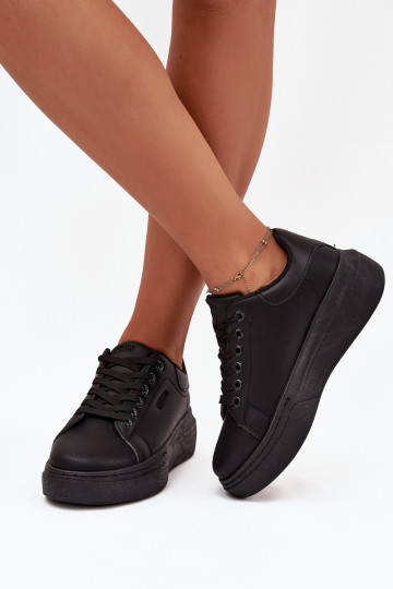 Sneakers tüüpi jalanõud Pealiste omad platvormiga Big Star SS274244 msuud 2