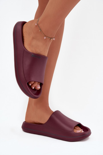 Valgus naiste plätud Big Star SS274422 bordoo-värvi