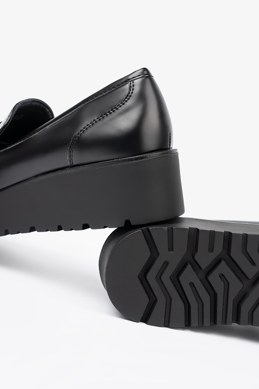 Elegantsed Msuud mokassiinid paksul tallal