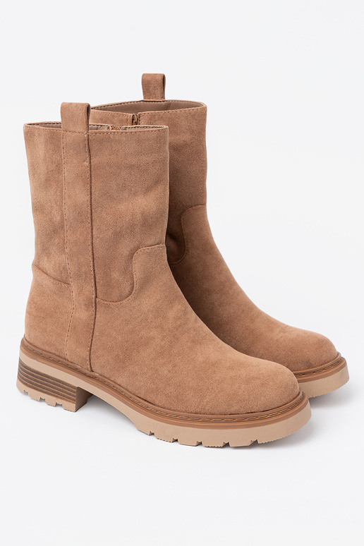 Minimalistyczne lumesaapad kamelosissee z miękkiego zamszu Minimalistyczne lumesaapad kamelosissee z miękkiego zamszu