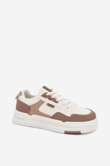 Sneakers tüüpi jalanõud platvormiga Big Star OO274A151 beeži värvi