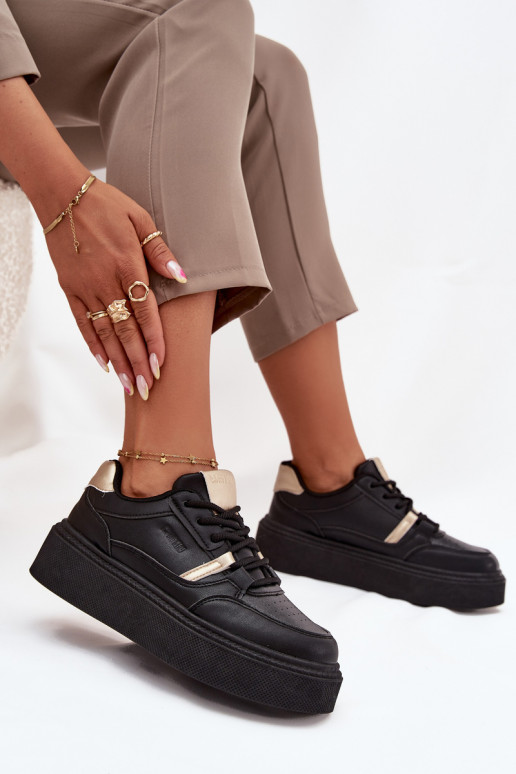 Pealiste omad Sneakers tüüpi jalanõud platvormiga Big Star SS274360 msuud