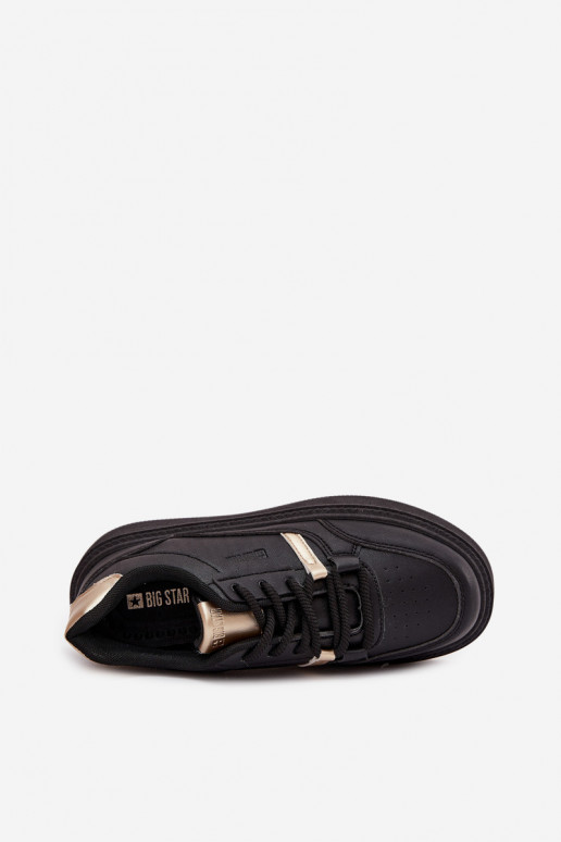 Pealiste omad Sneakers tüüpi jalanõud platvormiga Big Star SS274360 msuud