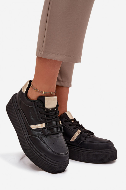 Pealiste omad Sneakers tüüpi jalanõud platvormiga Big Star SS274360 msuud