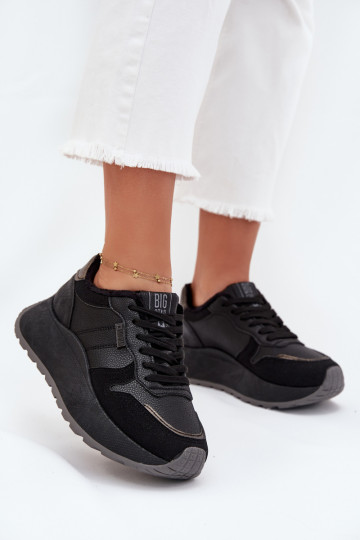 voodriga Sneakers tüüpi jalanõud Pealiste omad platvormiga Big Star SS274007 HI-POLY SYSTEM msuud