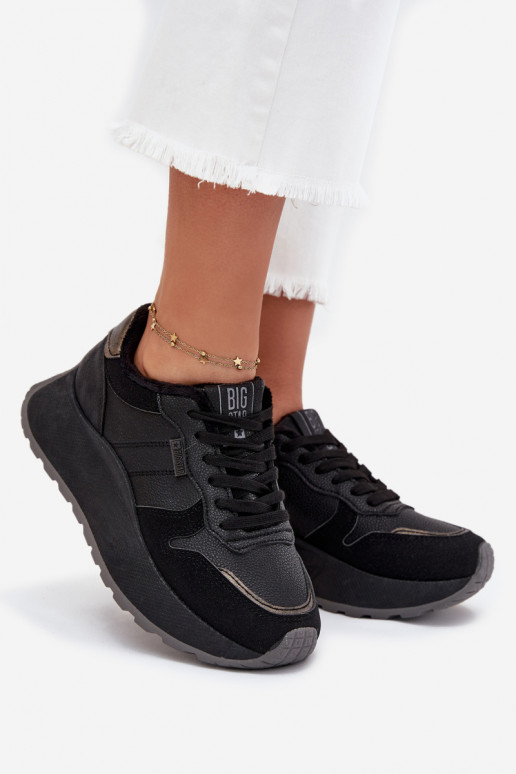 voodriga Sneakers tüüpi jalanõud Pealiste omad platvormiga Big Star SS274007 HI-POLY SYSTEM msuud