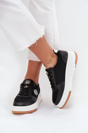 Sneakers tüüpi jalanõud Pealiste omad platvormiga Big Star RR274573 HI-POLY SYSTEM msuud